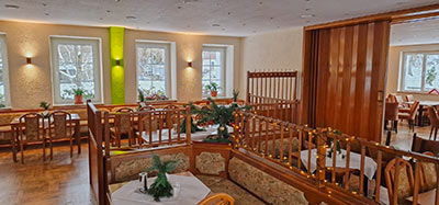 Unser Restaurant in der Weihnachtszeit